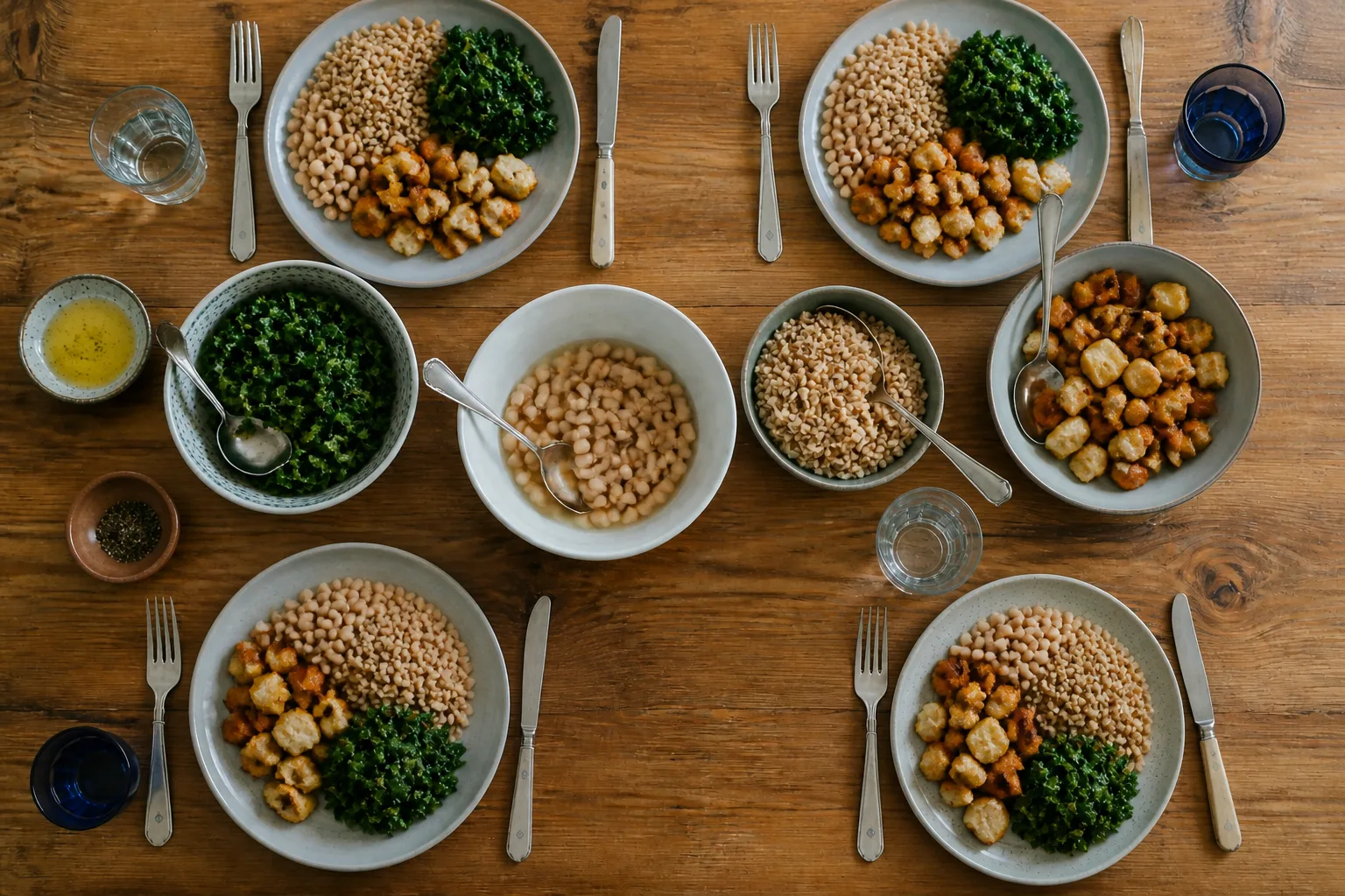 A week of plant-rich dinners