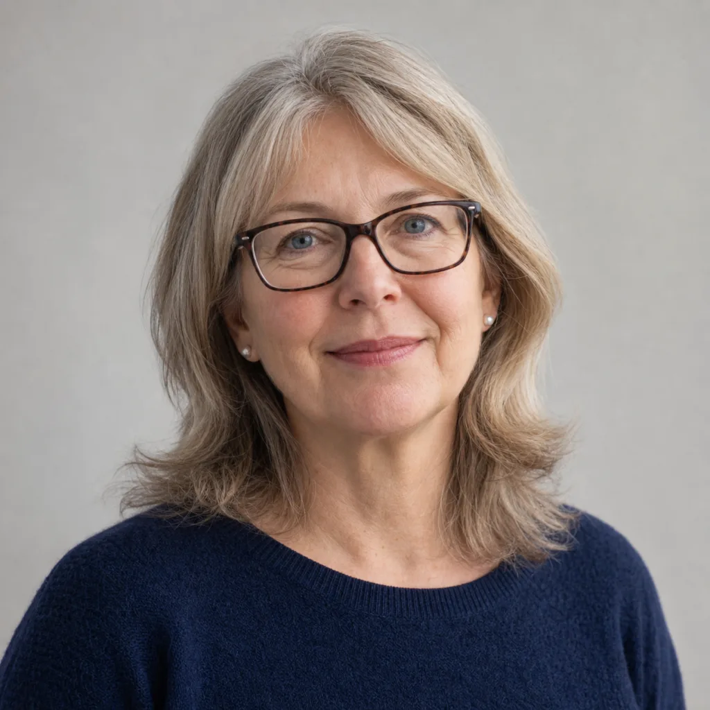 Studio portrait of Kaisa Lehtinen, public learning lead.