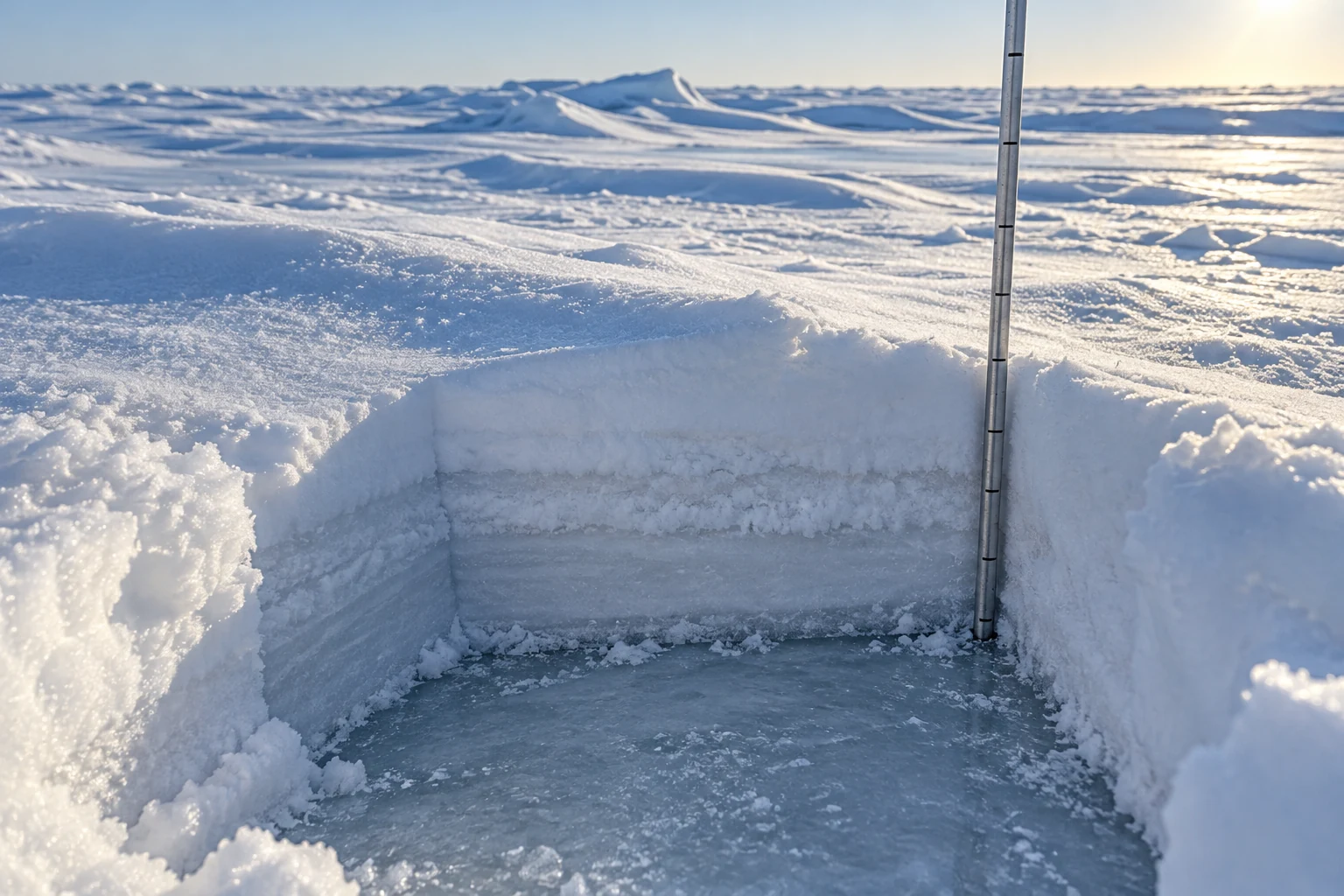 Snow on sea ice has two seasons