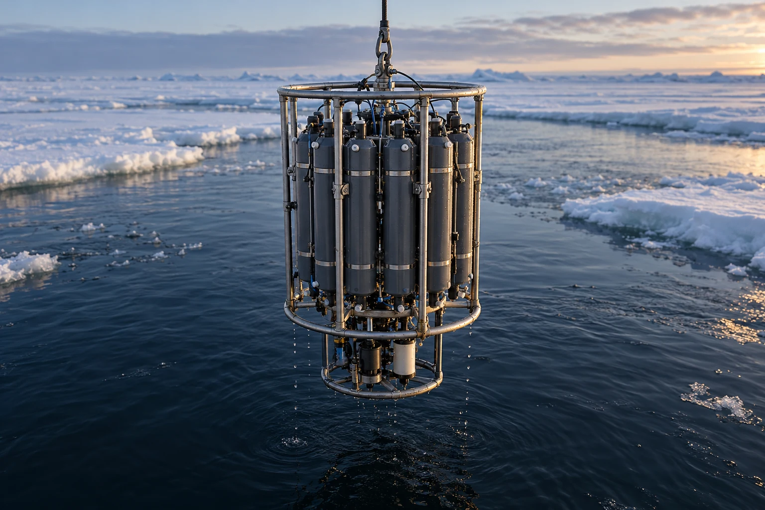 The warmth beneath the Arctic surface
